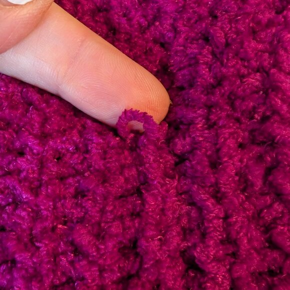 ๐ Express Oversized Sweater โ Magenta โข Size XS ๐ - Picture 3 of 3